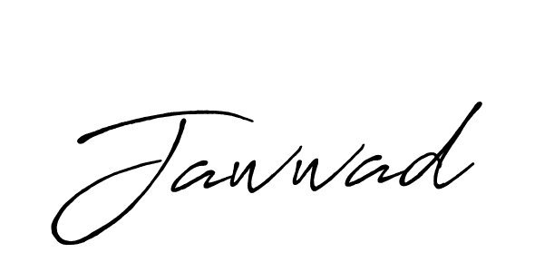 Use a signature maker to create a handwritten signature online. With this signature software, you can design (Antro_Vectra_Bolder) your own signature for name Jawwad. Jawwad signature style 7 images and pictures png