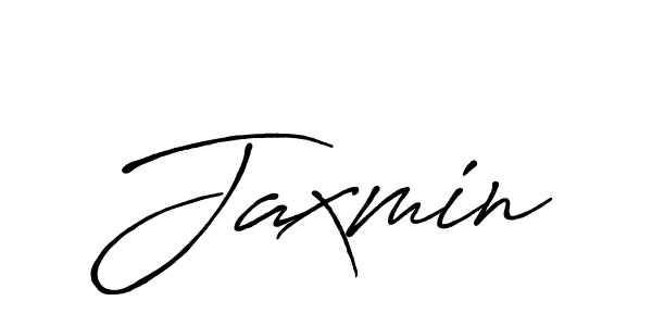 Make a beautiful signature design for name Jaxmin. With this signature (Antro_Vectra_Bolder) style, you can create a handwritten signature for free. Jaxmin signature style 7 images and pictures png