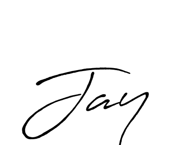 Jay  stylish signature style. Best Handwritten Sign (Antro_Vectra_Bolder) for my name. Handwritten Signature Collection Ideas for my name Jay . Jay  signature style 7 images and pictures png