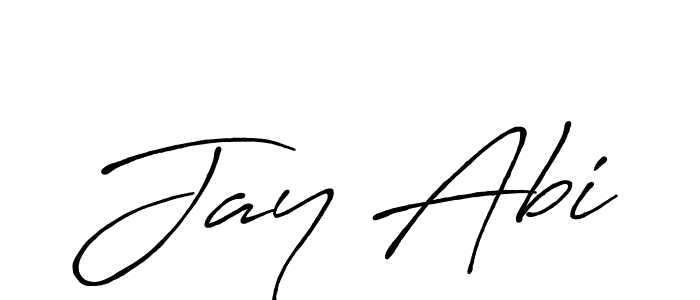 How to make Jay Abi signature? Antro_Vectra_Bolder is a professional autograph style. Create handwritten signature for Jay Abi name. Jay Abi signature style 7 images and pictures png
