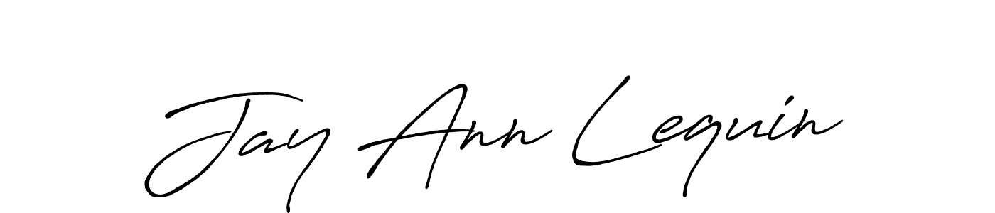 Also we have Jay Ann Lequin name is the best signature style. Create professional handwritten signature collection using Antro_Vectra_Bolder autograph style. Jay Ann Lequin signature style 7 images and pictures png