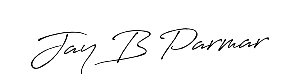Make a beautiful signature design for name Jay B Parmar. Use this online signature maker to create a handwritten signature for free. Jay B Parmar signature style 7 images and pictures png
