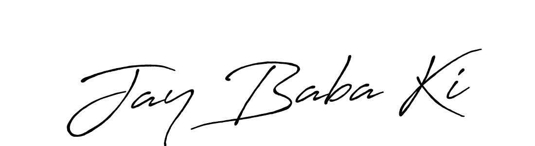 Here are the top 10 professional signature styles for the name Jay Baba Ki. These are the best autograph styles you can use for your name. Jay Baba Ki signature style 7 images and pictures png