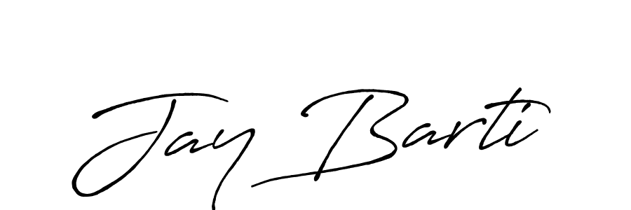 Make a beautiful signature design for name Jay Barti. With this signature (Antro_Vectra_Bolder) style, you can create a handwritten signature for free. Jay Barti signature style 7 images and pictures png