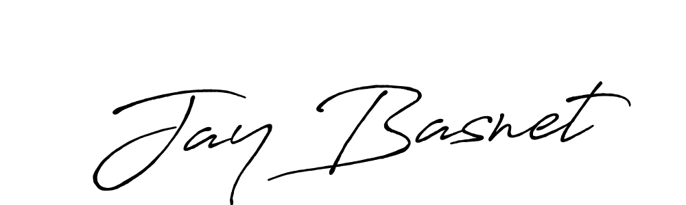 It looks lik you need a new signature style for name Jay Basnet. Design unique handwritten (Antro_Vectra_Bolder) signature with our free signature maker in just a few clicks. Jay Basnet signature style 7 images and pictures png