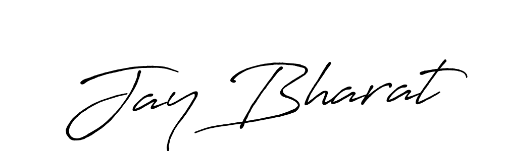 How to Draw Jay Bharat signature style? Antro_Vectra_Bolder is a latest design signature styles for name Jay Bharat. Jay Bharat signature style 7 images and pictures png