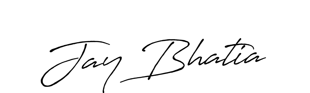 It looks lik you need a new signature style for name Jay Bhatia. Design unique handwritten (Antro_Vectra_Bolder) signature with our free signature maker in just a few clicks. Jay Bhatia signature style 7 images and pictures png