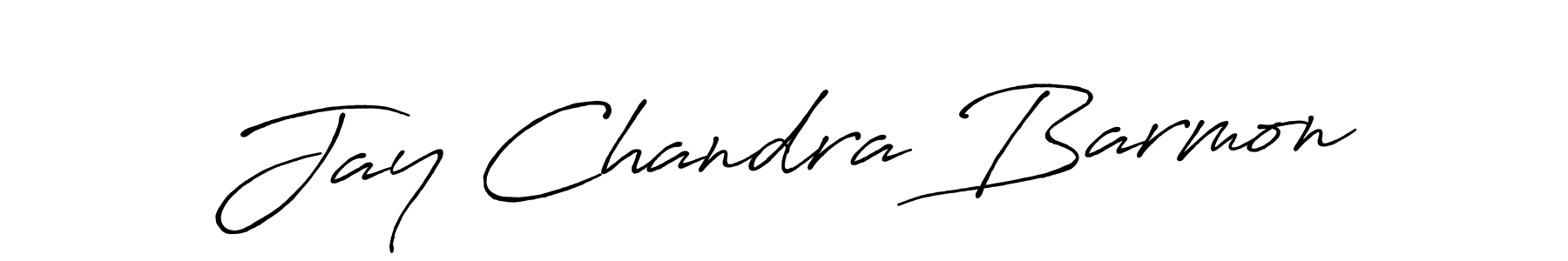 It looks lik you need a new signature style for name Jay Chandra Barmon. Design unique handwritten (Antro_Vectra_Bolder) signature with our free signature maker in just a few clicks. Jay Chandra Barmon signature style 7 images and pictures png