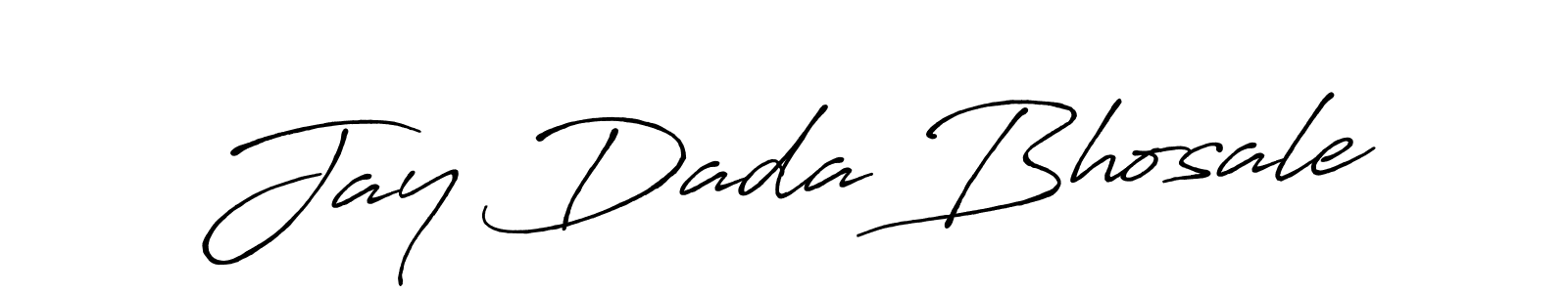 How to make Jay Dada Bhosale signature? Antro_Vectra_Bolder is a professional autograph style. Create handwritten signature for Jay Dada Bhosale name. Jay Dada Bhosale signature style 7 images and pictures png