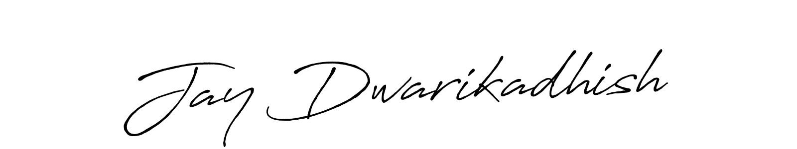 It looks lik you need a new signature style for name Jay Dwarikadhish. Design unique handwritten (Antro_Vectra_Bolder) signature with our free signature maker in just a few clicks. Jay Dwarikadhish signature style 7 images and pictures png