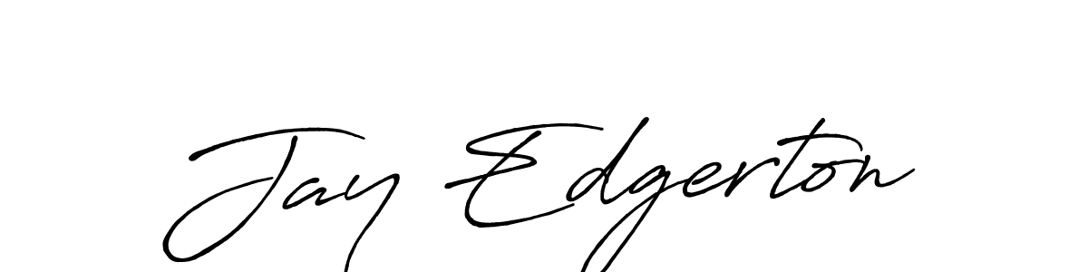 It looks lik you need a new signature style for name Jay Edgerton. Design unique handwritten (Antro_Vectra_Bolder) signature with our free signature maker in just a few clicks. Jay Edgerton signature style 7 images and pictures png