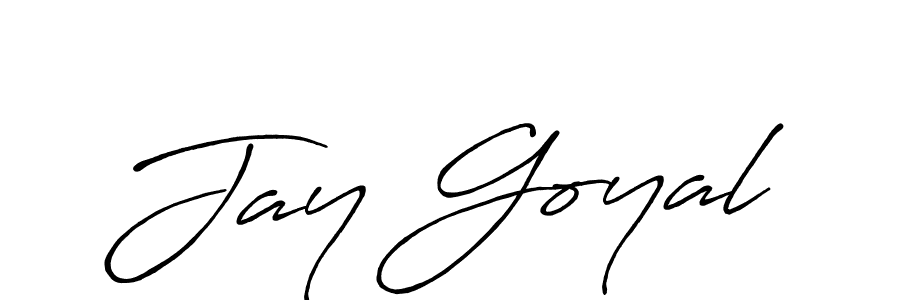 It looks lik you need a new signature style for name Jay Goyal. Design unique handwritten (Antro_Vectra_Bolder) signature with our free signature maker in just a few clicks. Jay Goyal signature style 7 images and pictures png