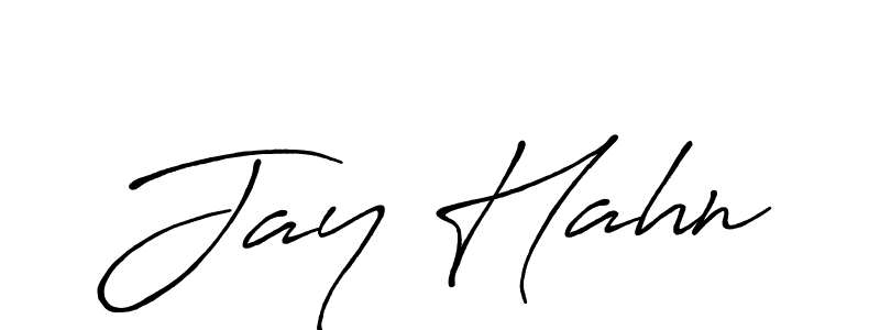 Create a beautiful signature design for name Jay Hahn. With this signature (Antro_Vectra_Bolder) fonts, you can make a handwritten signature for free. Jay Hahn signature style 7 images and pictures png