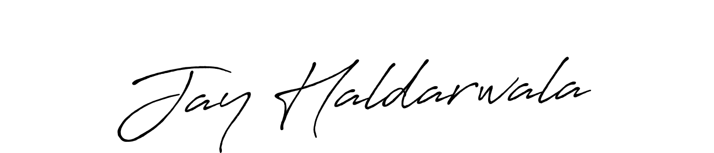 It looks lik you need a new signature style for name Jay Haldarwala. Design unique handwritten (Antro_Vectra_Bolder) signature with our free signature maker in just a few clicks. Jay Haldarwala signature style 7 images and pictures png