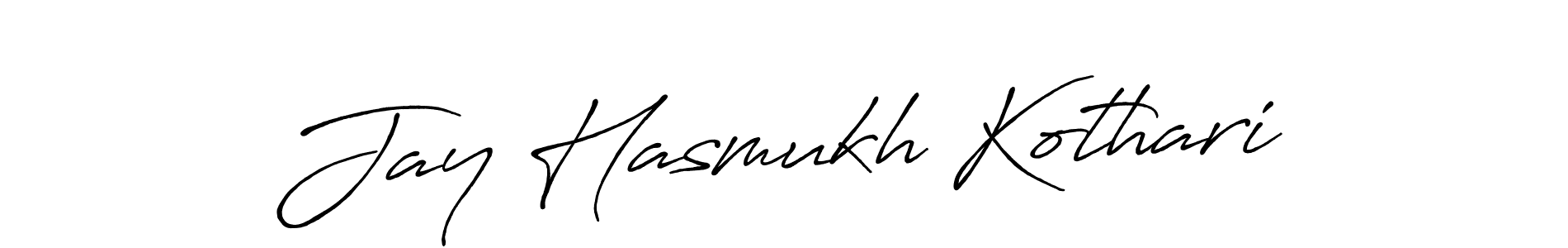 Make a beautiful signature design for name Jay Hasmukh Kothari. Use this online signature maker to create a handwritten signature for free. Jay Hasmukh Kothari signature style 7 images and pictures png