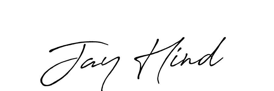 Make a beautiful signature design for name Jay Hind . With this signature (Antro_Vectra_Bolder) style, you can create a handwritten signature for free. Jay Hind  signature style 7 images and pictures png