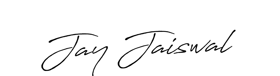 if you are searching for the best signature style for your name Jay Jaiswal. so please give up your signature search. here we have designed multiple signature styles  using Antro_Vectra_Bolder. Jay Jaiswal signature style 7 images and pictures png