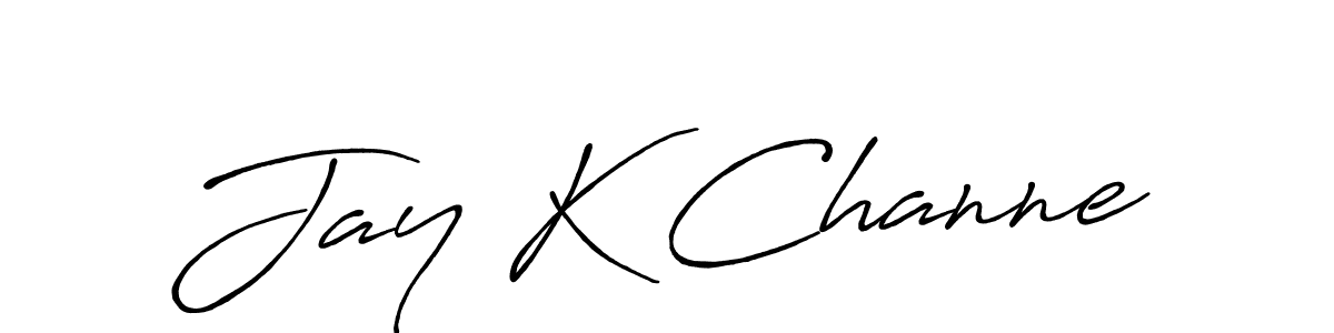 How to Draw Jay K Channe signature style? Antro_Vectra_Bolder is a latest design signature styles for name Jay K Channe. Jay K Channe signature style 7 images and pictures png