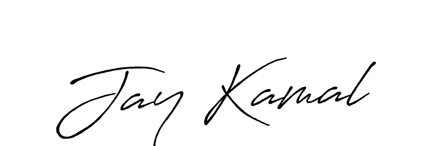Use a signature maker to create a handwritten signature online. With this signature software, you can design (Antro_Vectra_Bolder) your own signature for name Jay Kamal. Jay Kamal signature style 7 images and pictures png