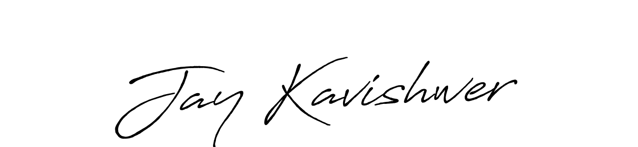 Make a beautiful signature design for name Jay Kavishwer. With this signature (Antro_Vectra_Bolder) style, you can create a handwritten signature for free. Jay Kavishwer signature style 7 images and pictures png