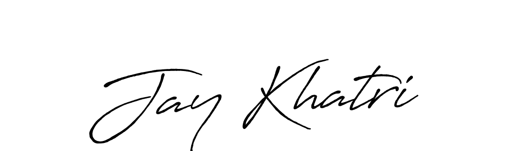 Antro_Vectra_Bolder is a professional signature style that is perfect for those who want to add a touch of class to their signature. It is also a great choice for those who want to make their signature more unique. Get Jay Khatri name to fancy signature for free. Jay Khatri signature style 7 images and pictures png