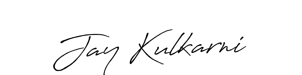 if you are searching for the best signature style for your name Jay Kulkarni. so please give up your signature search. here we have designed multiple signature styles  using Antro_Vectra_Bolder. Jay Kulkarni signature style 7 images and pictures png