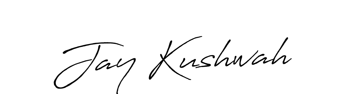 How to make Jay Kushwah signature? Antro_Vectra_Bolder is a professional autograph style. Create handwritten signature for Jay Kushwah name. Jay Kushwah signature style 7 images and pictures png