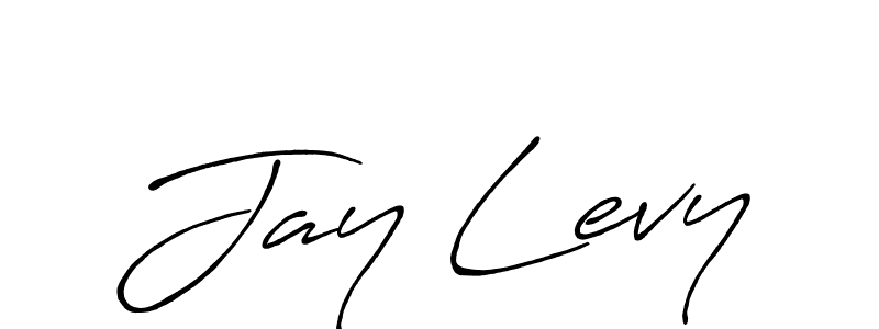 Use a signature maker to create a handwritten signature online. With this signature software, you can design (Antro_Vectra_Bolder) your own signature for name Jay Levy. Jay Levy signature style 7 images and pictures png