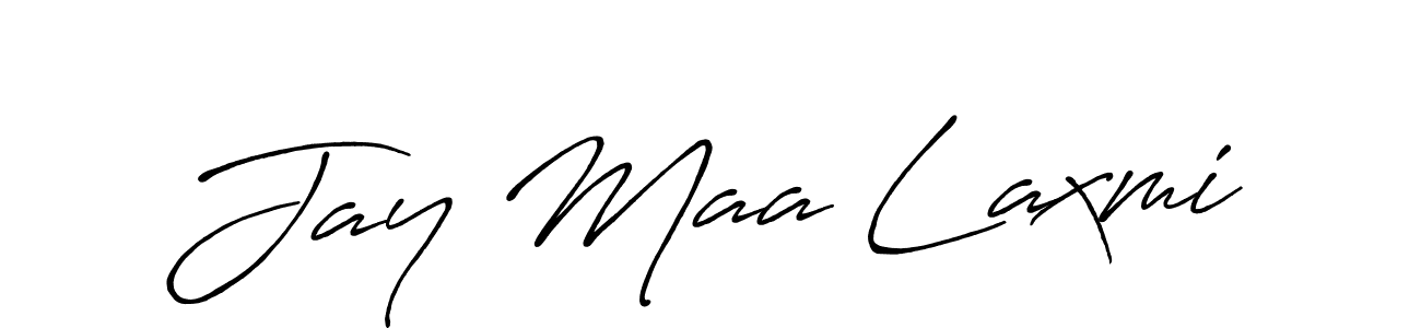 Also You can easily find your signature by using the search form. We will create Jay Maa Laxmi name handwritten signature images for you free of cost using Antro_Vectra_Bolder sign style. Jay Maa Laxmi signature style 7 images and pictures png