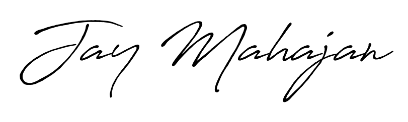 It looks like you need a new signature style for name Jay Mahajan. Design unique handwritten (Antro_Vectra_Bolder) signature with our free signature maker in just a few clicks. Jay Mahajan signature style 7 images and pictures png