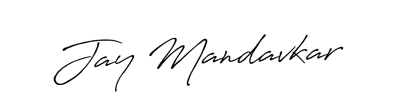 if you are searching for the best signature style for your name Jay Mandavkar. so please give up your signature search. here we have designed multiple signature styles  using Antro_Vectra_Bolder. Jay Mandavkar signature style 7 images and pictures png