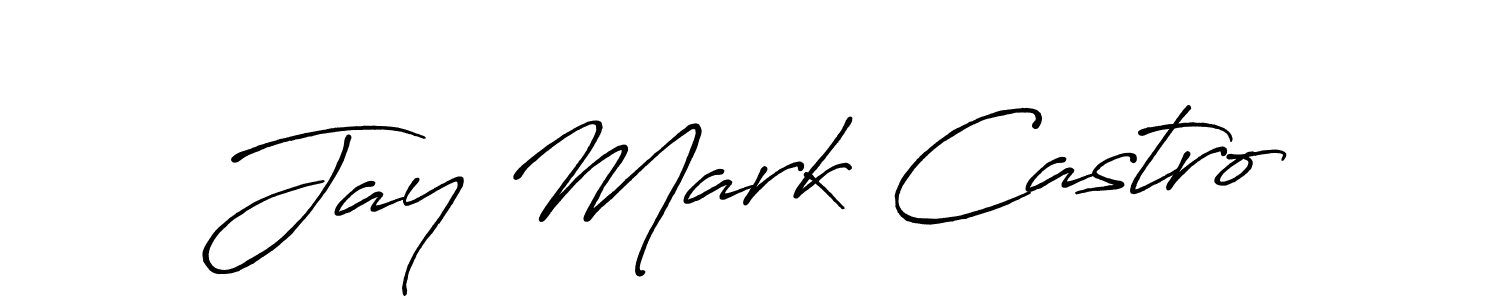 It looks lik you need a new signature style for name Jay Mark Castro. Design unique handwritten (Antro_Vectra_Bolder) signature with our free signature maker in just a few clicks. Jay Mark Castro signature style 7 images and pictures png