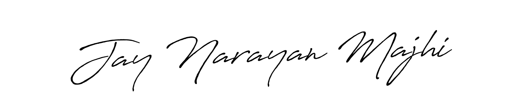 The best way (Antro_Vectra_Bolder) to make a short signature is to pick only two or three words in your name. The name Jay Narayan Majhi include a total of six letters. For converting this name. Jay Narayan Majhi signature style 7 images and pictures png