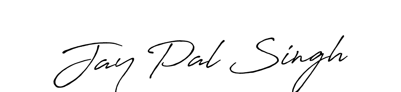 How to make Jay Pal Singh signature? Antro_Vectra_Bolder is a professional autograph style. Create handwritten signature for Jay Pal Singh name. Jay Pal Singh signature style 7 images and pictures png