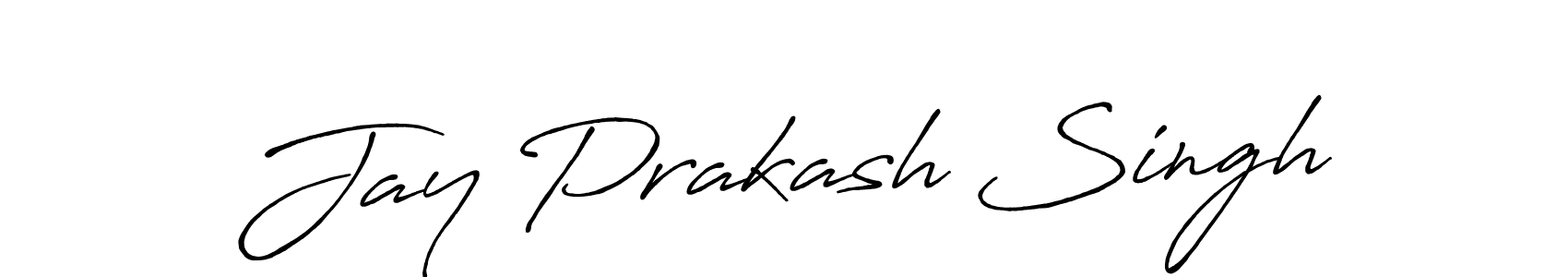 Antro_Vectra_Bolder is a professional signature style that is perfect for those who want to add a touch of class to their signature. It is also a great choice for those who want to make their signature more unique. Get Jay Prakash Singh name to fancy signature for free. Jay Prakash Singh signature style 7 images and pictures png