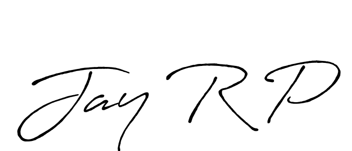 How to make Jay R P signature? Antro_Vectra_Bolder is a professional autograph style. Create handwritten signature for Jay R P name. Jay R P signature style 7 images and pictures png