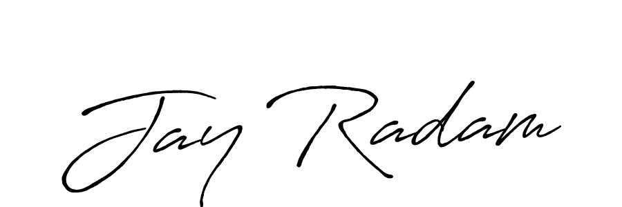 Make a beautiful signature design for name Jay Radam. Use this online signature maker to create a handwritten signature for free. Jay Radam signature style 7 images and pictures png