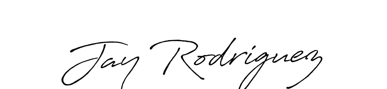 How to make Jay Rodriguez name signature. Use Antro_Vectra_Bolder style for creating short signs online. This is the latest handwritten sign. Jay Rodriguez signature style 7 images and pictures png