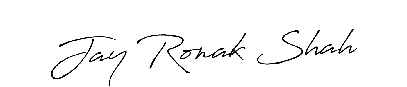 You should practise on your own different ways (Antro_Vectra_Bolder) to write your name (Jay Ronak Shah) in signature. don't let someone else do it for you. Jay Ronak Shah signature style 7 images and pictures png