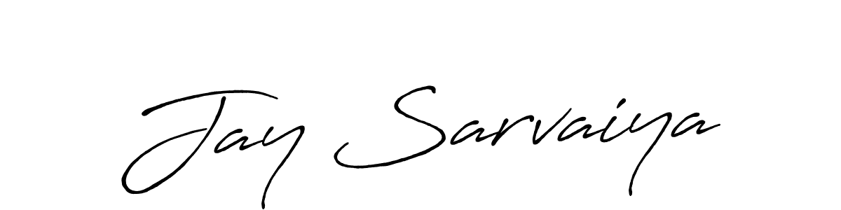 The best way (Antro_Vectra_Bolder) to make a short signature is to pick only two or three words in your name. The name Jay Sarvaiya include a total of six letters. For converting this name. Jay Sarvaiya signature style 7 images and pictures png