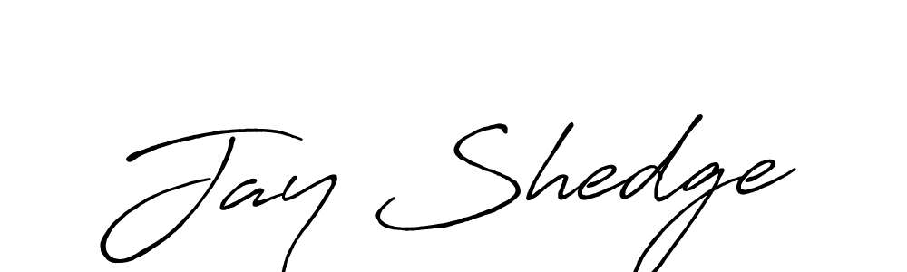 if you are searching for the best signature style for your name Jay Shedge. so please give up your signature search. here we have designed multiple signature styles  using Antro_Vectra_Bolder. Jay Shedge signature style 7 images and pictures png