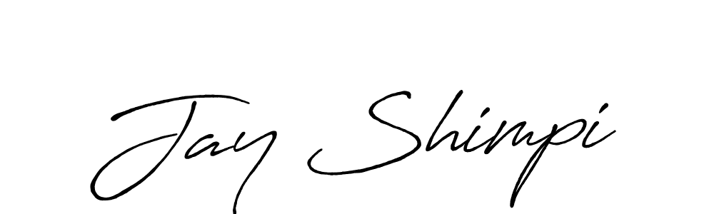 How to make Jay Shimpi signature? Antro_Vectra_Bolder is a professional autograph style. Create handwritten signature for Jay Shimpi name. Jay Shimpi signature style 7 images and pictures png