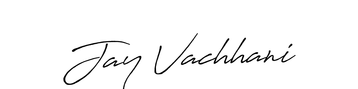 Make a beautiful signature design for name Jay Vachhani. Use this online signature maker to create a handwritten signature for free. Jay Vachhani signature style 7 images and pictures png