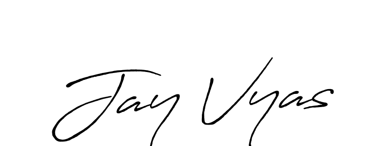 Use a signature maker to create a handwritten signature online. With this signature software, you can design (Antro_Vectra_Bolder) your own signature for name Jay Vyas. Jay Vyas signature style 7 images and pictures png