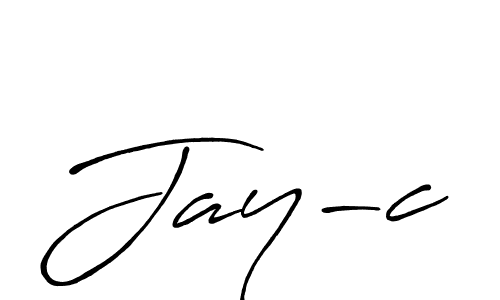 How to make Jay-c signature? Antro_Vectra_Bolder is a professional autograph style. Create handwritten signature for Jay-c name. Jay-c signature style 7 images and pictures png