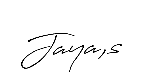if you are searching for the best signature style for your name Jaya,s. so please give up your signature search. here we have designed multiple signature styles  using Antro_Vectra_Bolder. Jaya,s signature style 7 images and pictures png