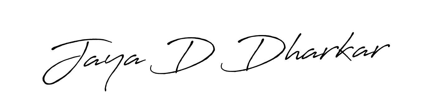 if you are searching for the best signature style for your name Jaya D Dharkar. so please give up your signature search. here we have designed multiple signature styles  using Antro_Vectra_Bolder. Jaya D Dharkar signature style 7 images and pictures png