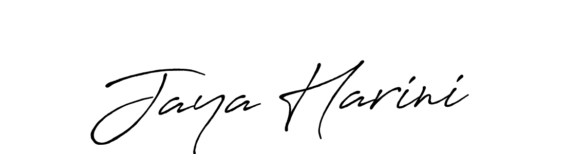 It looks lik you need a new signature style for name Jaya Harini. Design unique handwritten (Antro_Vectra_Bolder) signature with our free signature maker in just a few clicks. Jaya Harini signature style 7 images and pictures png