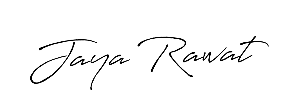 Once you've used our free online signature maker to create your best signature Antro_Vectra_Bolder style, it's time to enjoy all of the benefits that Jaya Rawat name signing documents. Jaya Rawat signature style 7 images and pictures png