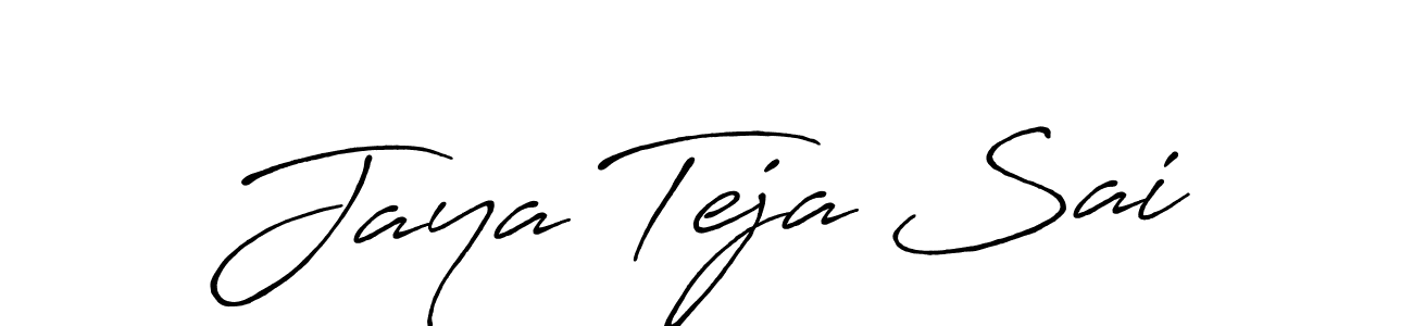 Here are the top 10 professional signature styles for the name Jaya Teja Sai. These are the best autograph styles you can use for your name. Jaya Teja Sai signature style 7 images and pictures png